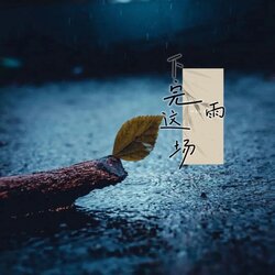 下完这场雨 海报