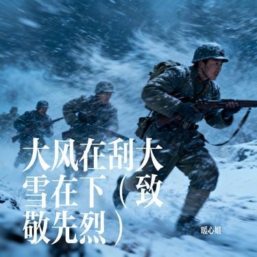 大风在刮大雪在下 海报